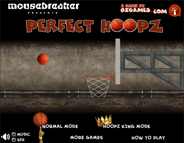 Perfect Hoopz minijuego habilidad baloncesto