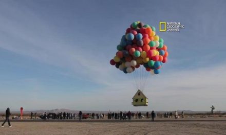 La casa de UP! (Pixar) recreada por National Geographic en la vida real