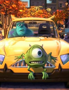 Corto de animacion de Pixar - Mikes New Car (el coche nuevo de Mike) Monstruos SA