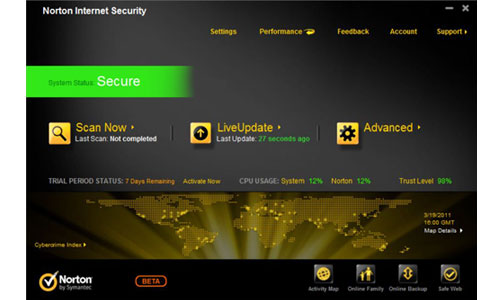 Descarga Norton Internet Security 2012 Beta gratis