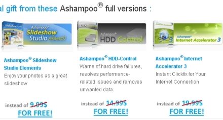 Descarga gratis Ashampoo Anti-Malware, Slideshow Studio Elements, HDD-Control, Internet Accelerator 3 y MyAutoplay Menu