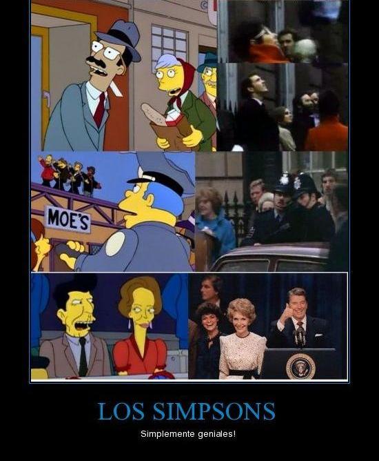 Comparaciones de los Simpsons