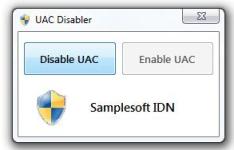 Descarga Disable UAC para quitar las ventanas de seguridad en Windows 7