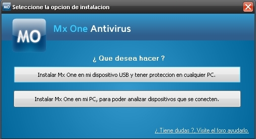 Mx One Antivirus alternativa a Panda USB Vaccine para proteger tus USB de virus
