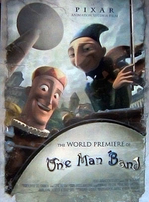 Corto de animacion de Pixar - One man band (el hombre orquesta)