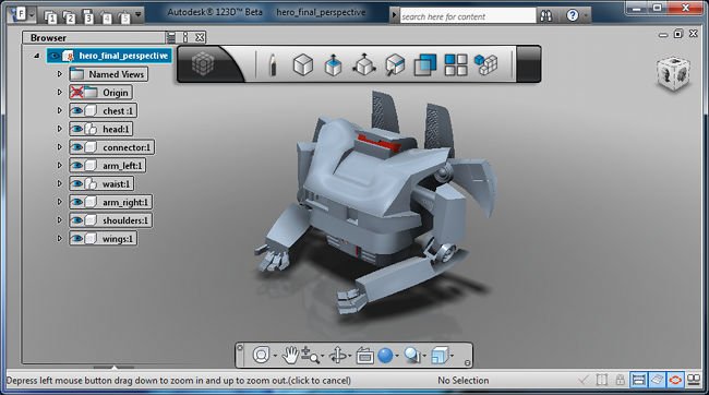 Descarga Software de modelado 3D gratis con Autodesk 123D
