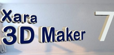 Hacer logo 3D gratis con Xara 3D Maker 7