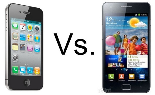 Comparativa entre Samsung Galaxy S2 y iPhone 4S