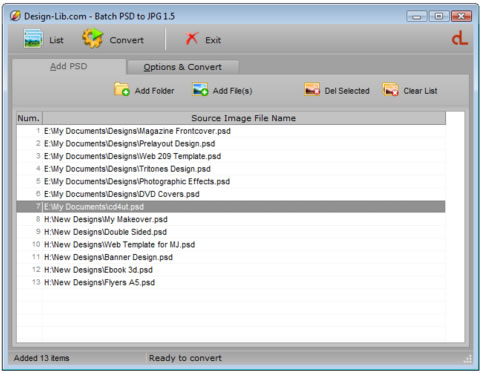 Convierte archivos PSD en imagenes JPG