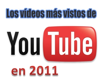 Los videos mas vistos de Youtube en 2011