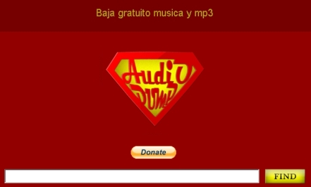 Descarga musica gratis con AudioDump