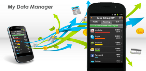 Descargar control de consumo de datos para Android con My Data Manager Free