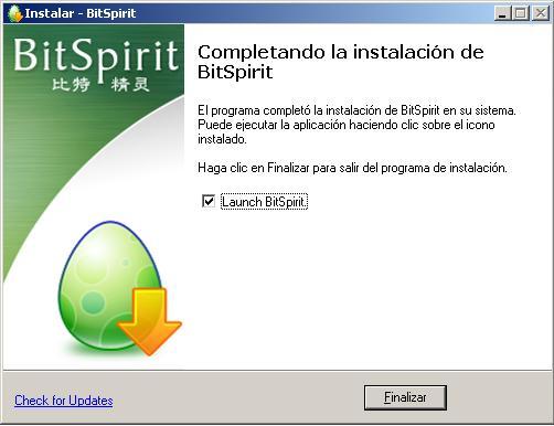 Descargar BitSpirit y configurarlo