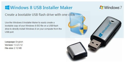 Instalar Windows 8 desde un USB con Windows 8 USB Installer Maker