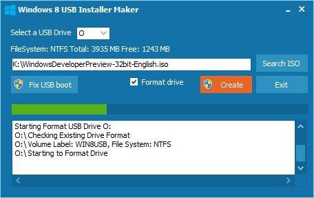 Instalar Windows 8 desde un USB con Windows 8 to USB