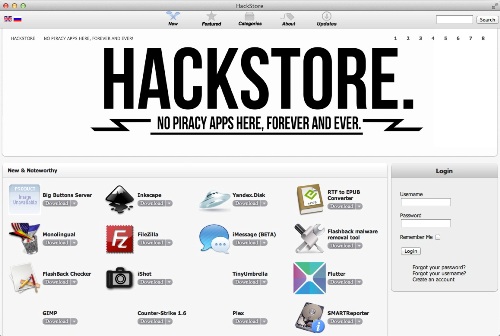 Descargar Hackstore tienda de aplicaciones para Mac