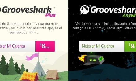 Consigue Grooveshark Premium gratis