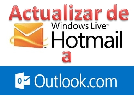 Actualizar de Hotmail a Outlook