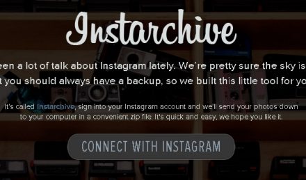 Descargar tus fotos de Instagram en un solo archivo
