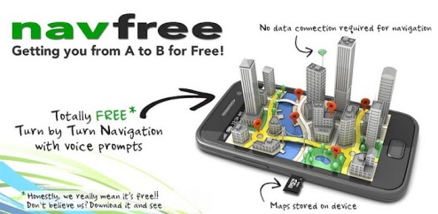 NavFree GPS Offline para Android con mapas Offline gratis