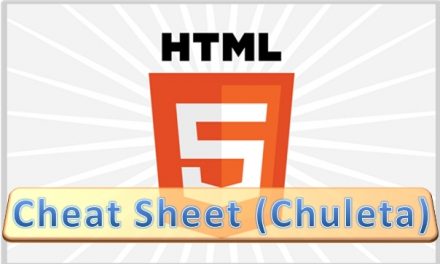 Guia de referencia de HTML5 (Cheat Sheet)