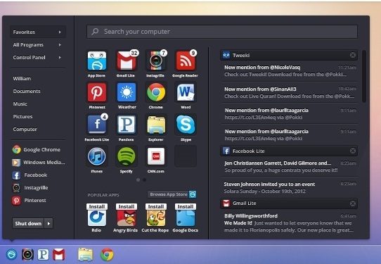 Poner menu de inicio clasico en Windows 8 con Pokki