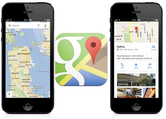 Descargar Google Maps para iPhone gratis