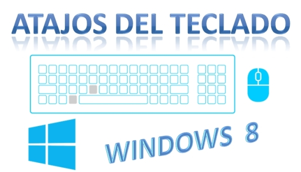 Atajos del teclado para Windows 8