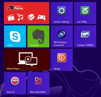 Apagar Windows 8 desde pantalla de inicio
