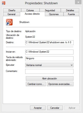 Cambiar icono en Windows 8