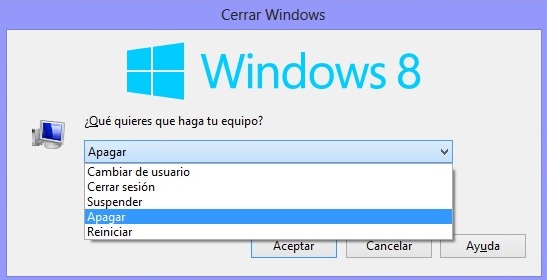 Como apagar Windows 8 facilmente