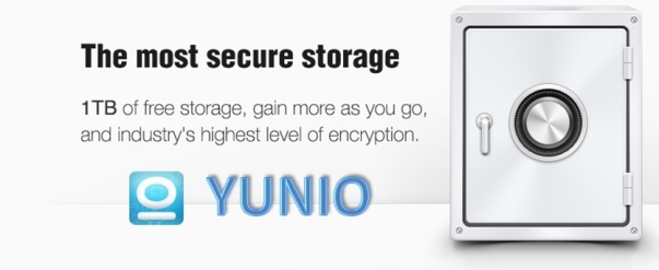 1000 Gb de almacenamiento en la nube online gratis con Yunio