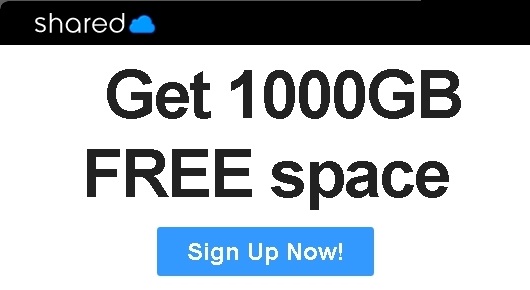 1000 Gb de almacenamiento en la nube online gratis durante 6 meses con Shared