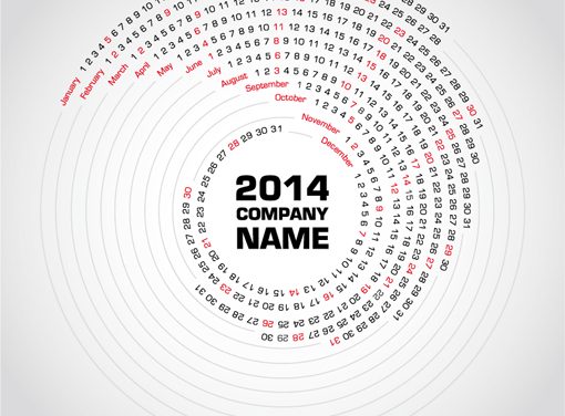 Calendario 2014 para descargar e imprimir