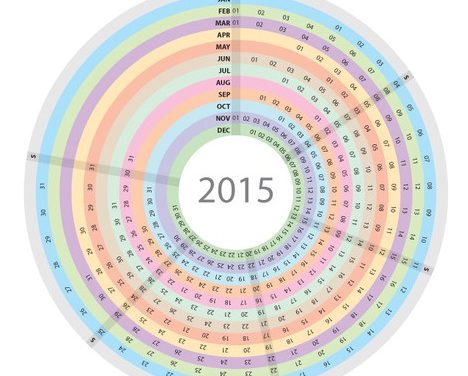 Calendario 2015 para descargar e imprimir