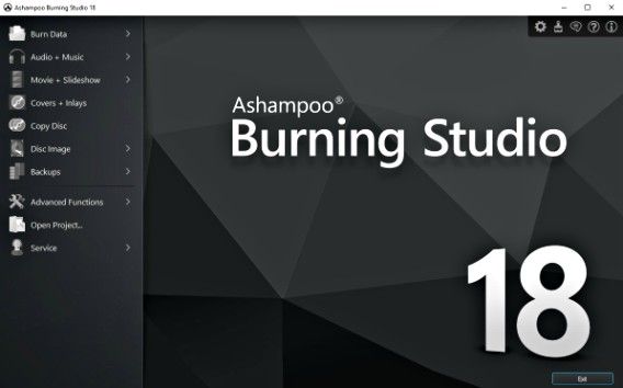 Descargar Ashampoo Burning Studio 2018