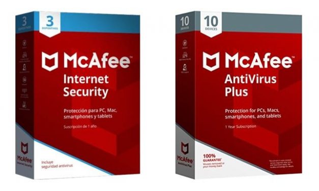 Descargar McAfee Internet Security 2018 y AntiVirus Plus 2018