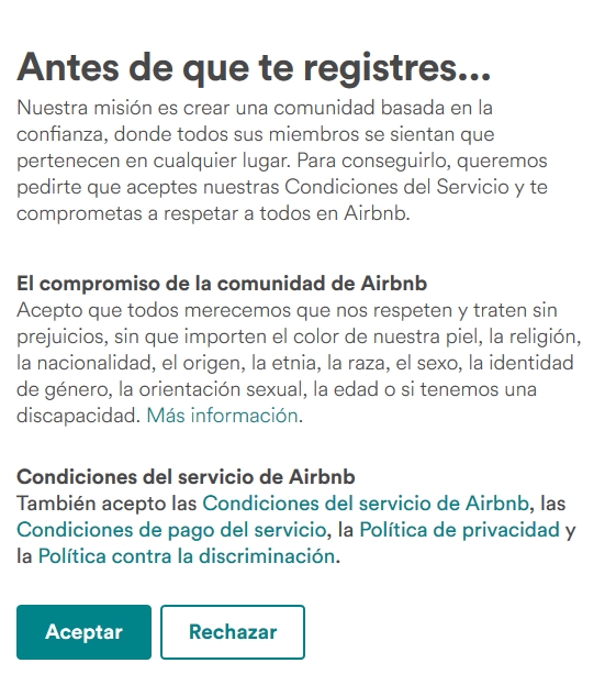 Como registrarse en Airbnb con descuento